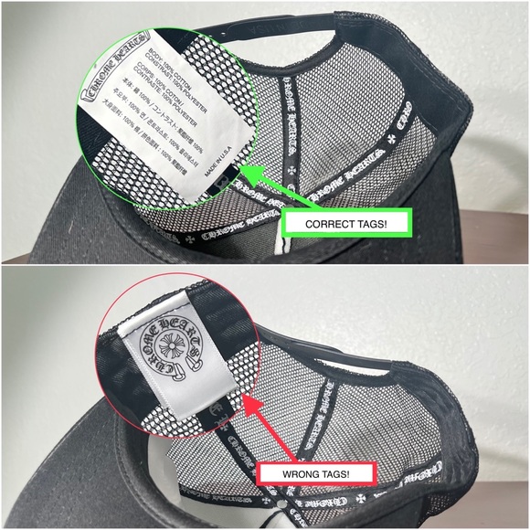 Chrome Hearts Trucker Hat - VIP EXCLUSIVE BLACK & PINK - Picture 16 of 16